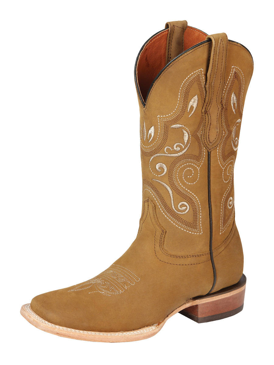 El General Women’s Rodeo Boots Oil Nubuck Leather - Honey
44848