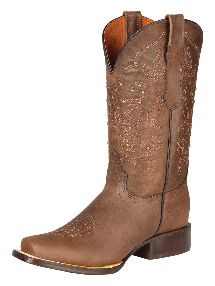 El General Women’s Rodeo Boot - Alazan Brown 44853