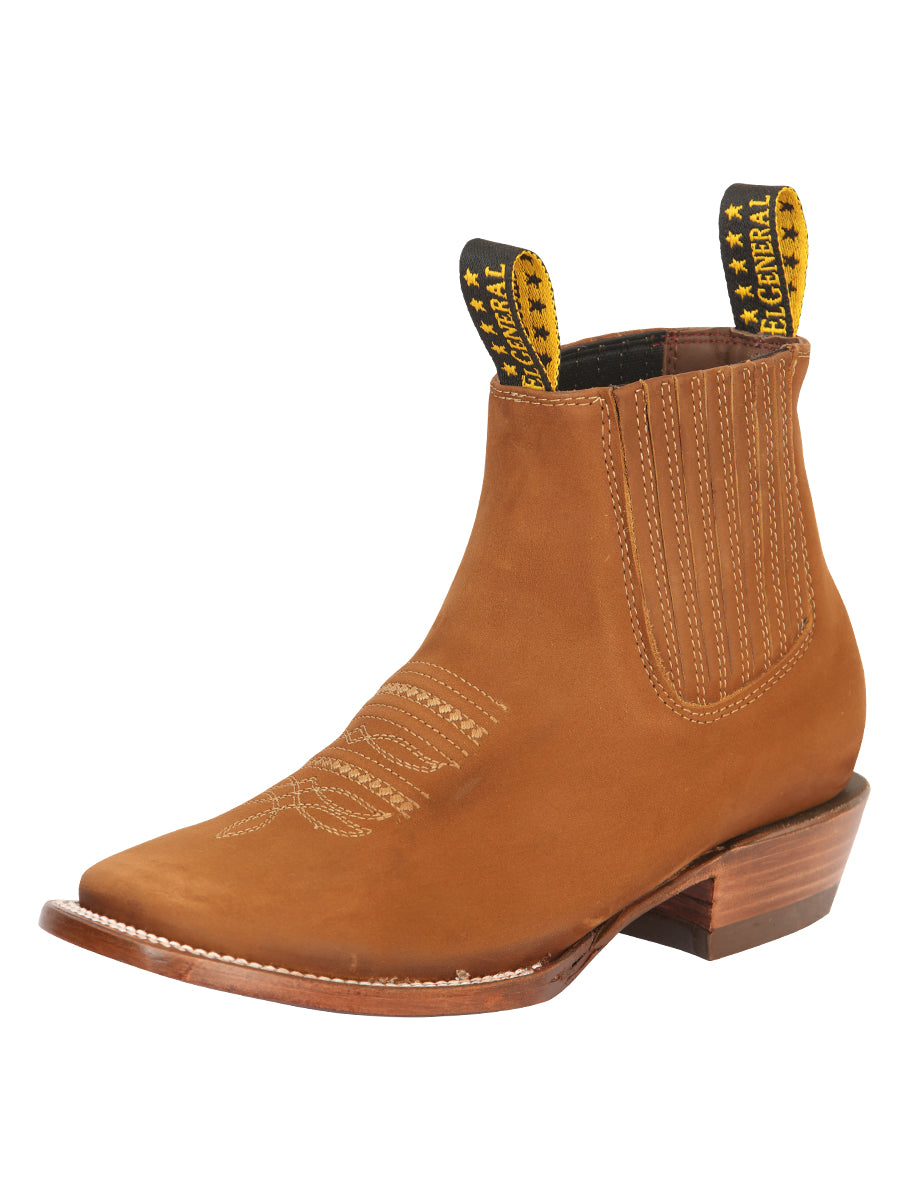 Botines de hombre El General - Nobuck Oro Viejo 45347