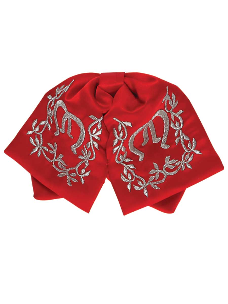 Niños
Pajarita Charra Mexicana 100% Poliéster Rojo/Plateado 600146