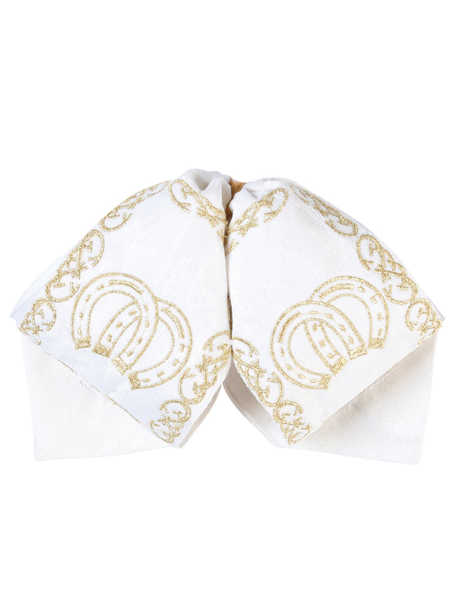 Kids
Mexican Charro Bow Tie 100% Polyester Ivory/Gold 601812