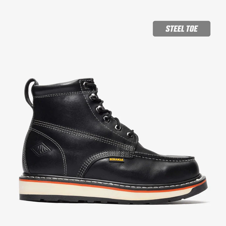 Frontier 6" Black (Steel Toe)